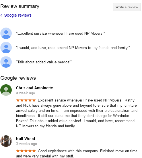 Npmovers – Moving reviews