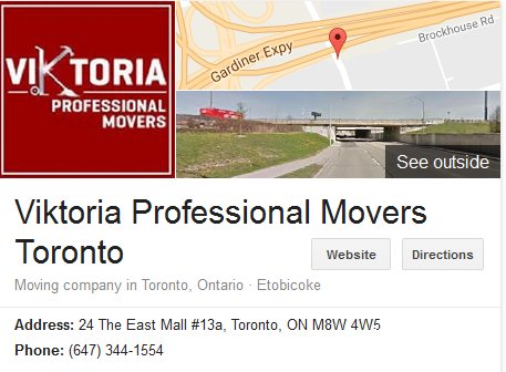 Viktoria Professional Movers – Location