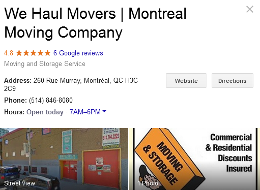 We Haul Movers - Location
