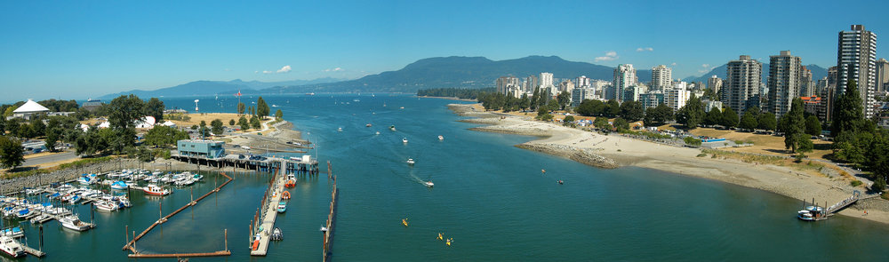 Move to Vancouver, BC – Beautiful English Bay is just one of the city’s spectacular views By Dimbeko at the English language Wikipedia, CC BY-SA 3.0