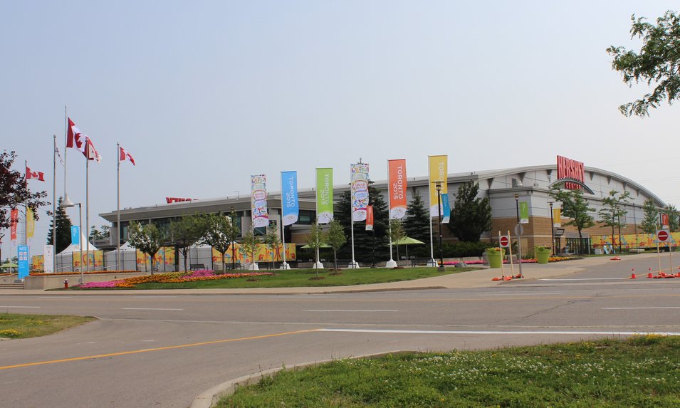 Hershey Centre in Mississauga hosted the Pan American Games in 2015 By TorontoGuy79 - Own work, CC BY-SA 4.0