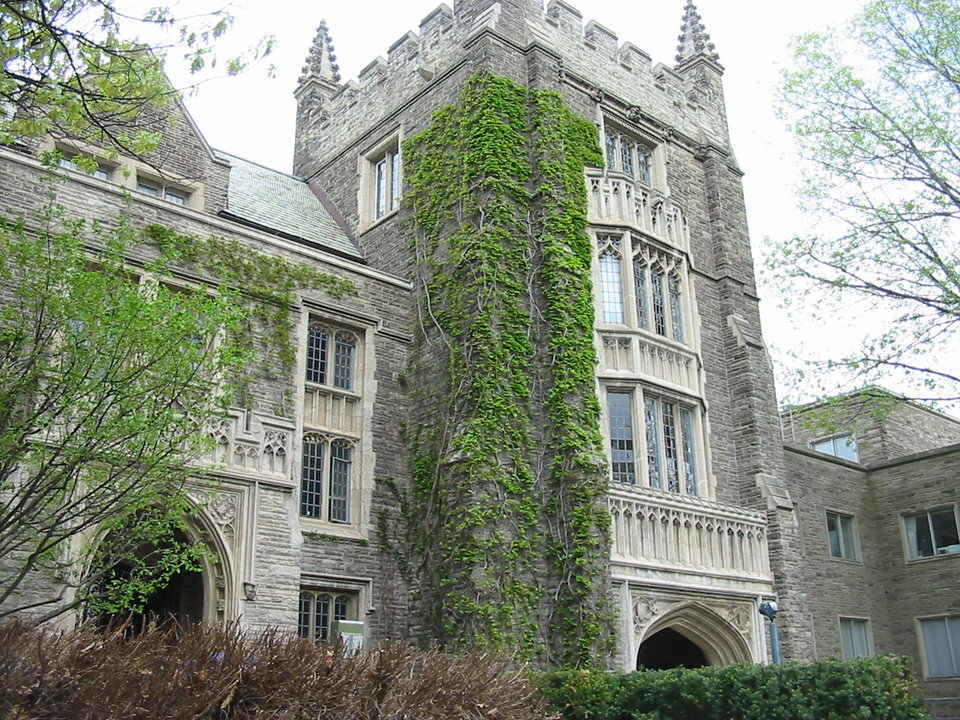 McMaster University’s building with Gothic Revival Architecture is a prominent landmark By Mathew Ingram - image, CC BY 2.0