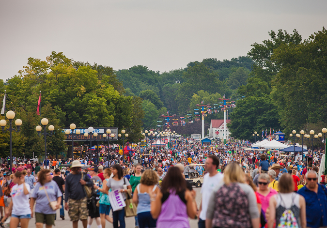 The Iowa State Fair attracts tens of thousands of visitors every year and is the country’s biggest fair