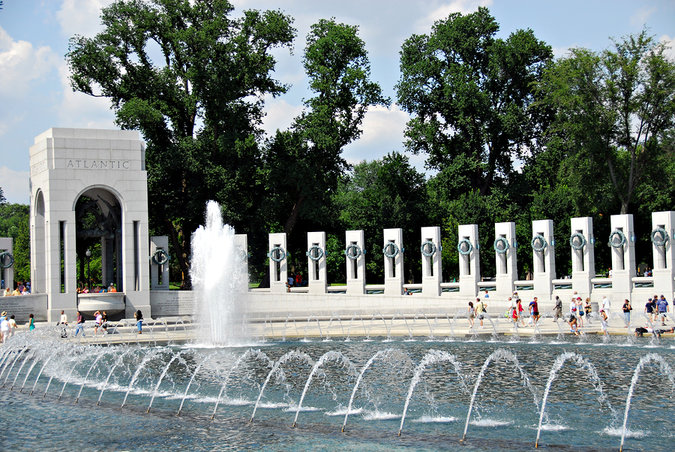The World War II Memorial- One of the city’s iconic attractions