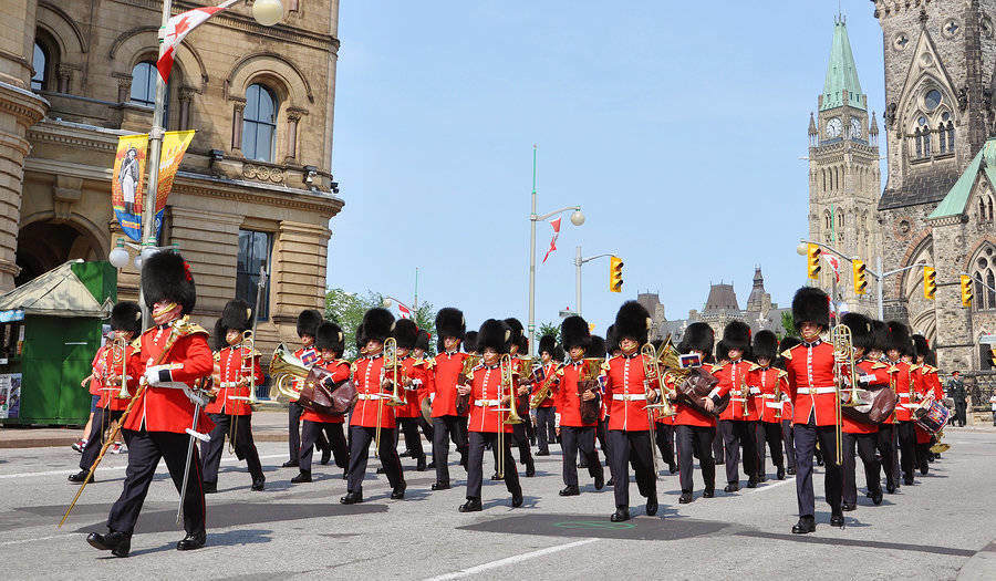 Changing Guard Ceremony at Parliament Hill – Top Ottawa Attraction