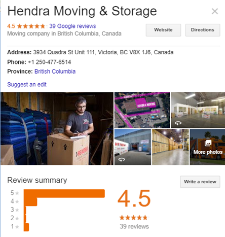 moving and storage companies